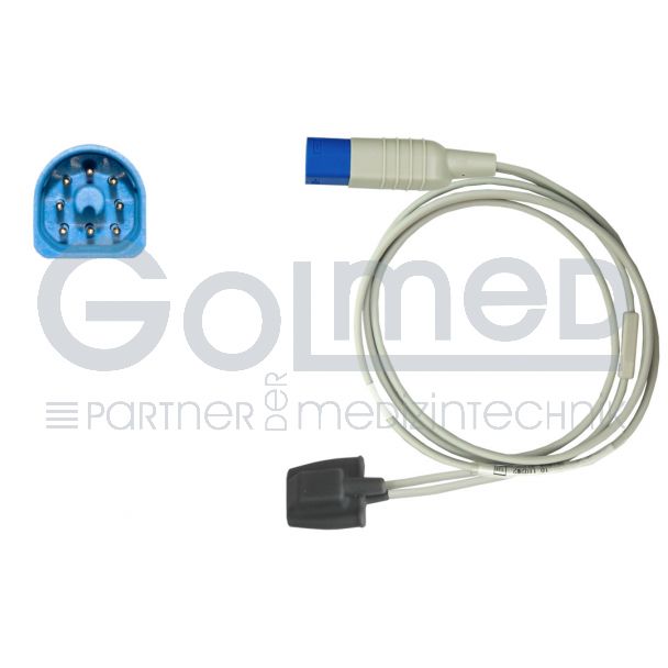 SpO2-Silikon-Fingersensor für Kleinkinder, zu Philips HP D-shaped 8pin, 150 cm