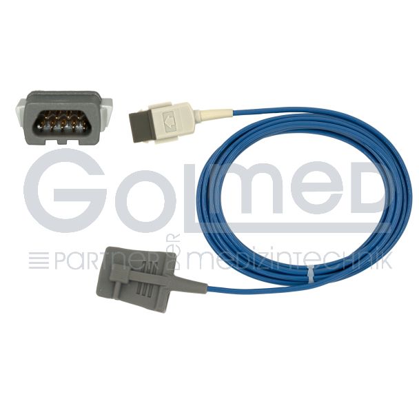 SpO2-Silikon-Fingersensor für Erw., zu GE Ohmeda TruSat, 300 cm