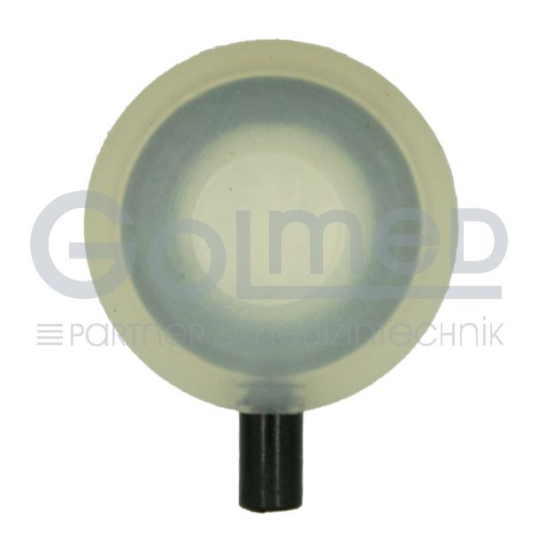 Saugelektrode komplett mit Saugdom, matt, zu GE / Hellige KISS Bild 2