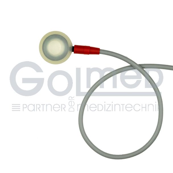 Saugelektrode komplett mit Saugdom, matt, zu GE / Hellige KISS Bild 3