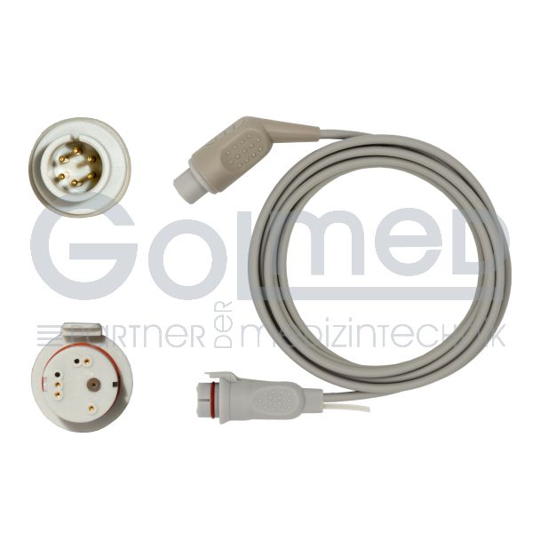 IBP-Adapterkabel für B.D.-Transducer, zu Mindray, Spacelabs & Zoll