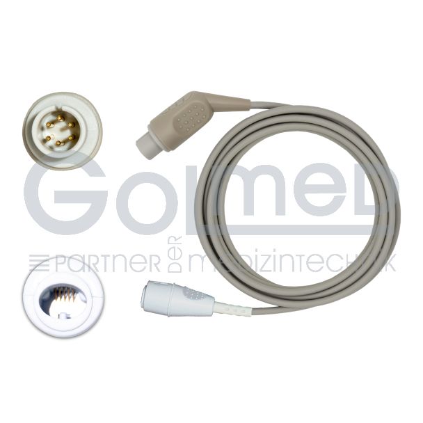 IBP-Adapterkabel für Edwards-Transducer, zu Mindray, Spacelabs & Zoll