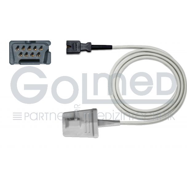 SpO2-Silikon-Fingersensor für Erw., Orig. Masimo LNCS DB-I #2653, 90 cm