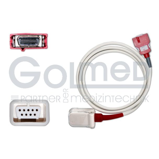 SpO2-Adapterkabel, Orig. Masimo RED LNC auf LNCS #2056, 300 cm
