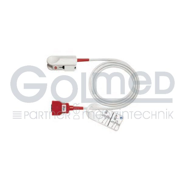 SpO2/SpCO/SpMet-Fingerclip-Sensor für Erw., Orig. Masimo Rainbow-DCI-DC3 #2201, 90 cm