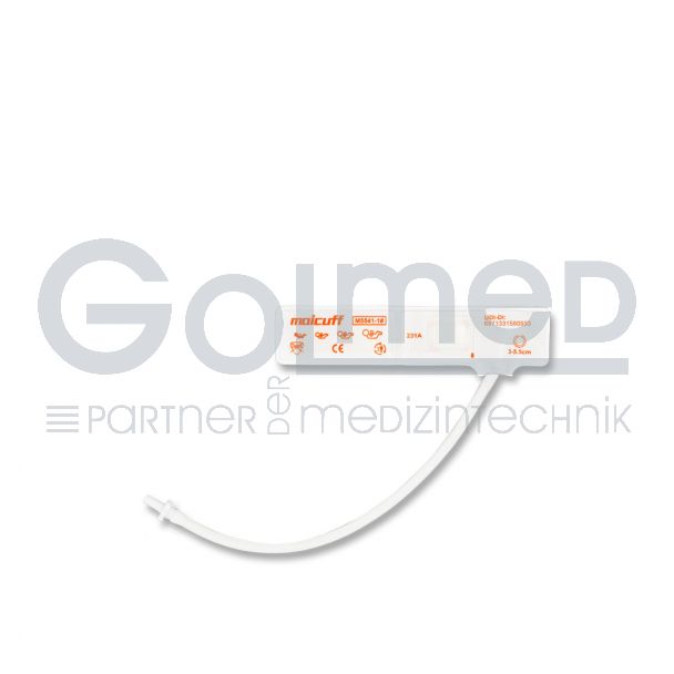 NiBP-Einweg-Manschette, 1-Schlauch, Neonatal Gr. 1, 3-6 cm