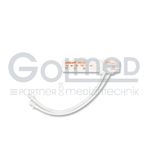 NiBP-Einweg-Manschette, 2-Schlauch, Neonatal Gr. 1, 3-6 cm