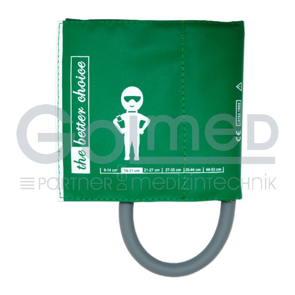 NiBP-Manschette BC1, 1-Schlauch, Kinder 14-21 cm, mit Adapter