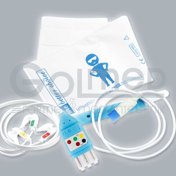 Einweg-Set zu Philips "Neu", EKG, SpO2 (Philips), NIBP