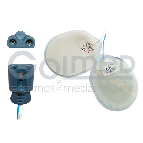 Multifunktionselektrode für Erw., zu Philips HP (Laerdal), 10 Paar
