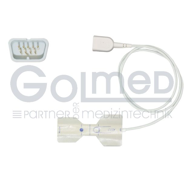 SpO2 Einweg-Klebesensor für Erw., zu Nihon Kohden, 90 cm, VE: 24 Stück
