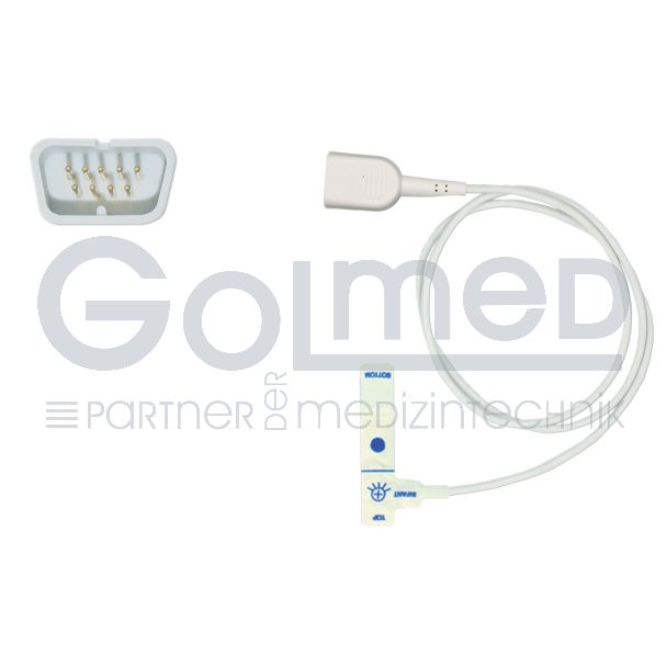 SpO2 Einweg-Klebesensor für Kleinkinder, zu Nihon Kohden, 90 cm, VE: 24 Stück
