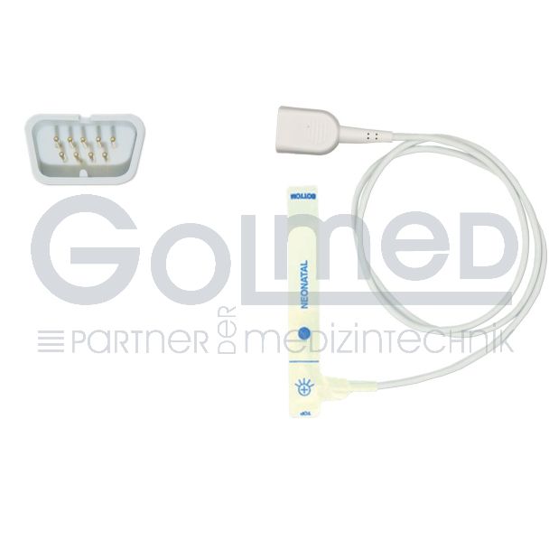 SpO2 Einweg-Klebesensor für Neugeborene, zu Nihon Kohden, 90 cm, VE: 24 Stück