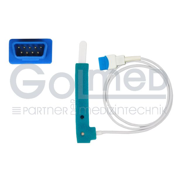 SpO2-Einweg-Wrapsensor für Erwachsene, zu GE Datex TruSignal, 90 cm