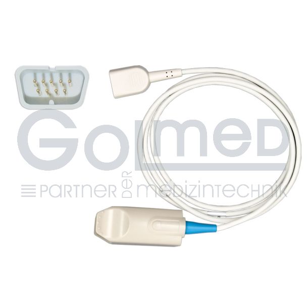 SpO2-Fingerclip-Sensor für Erw., zu Nihon Kohden Sub-D 9pin, 150 cm