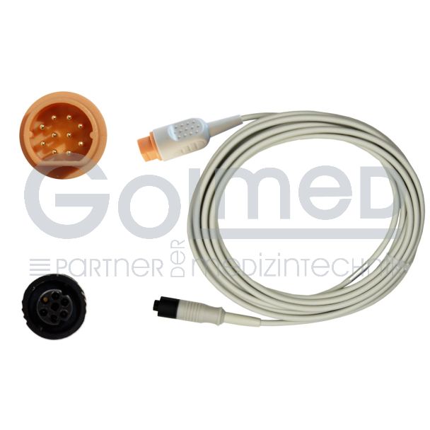 IBP-Adapterkabel für Medex-Logical-Transducer, zu Dräger / Siemens