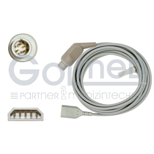 IBP-Adapterkabel für PVB-Transducer, zu Spacelabs