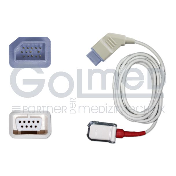 SpO2-Adapterkabel, Orig. Nihon Kohden auf Masimo LNCS #3984, 300 cm