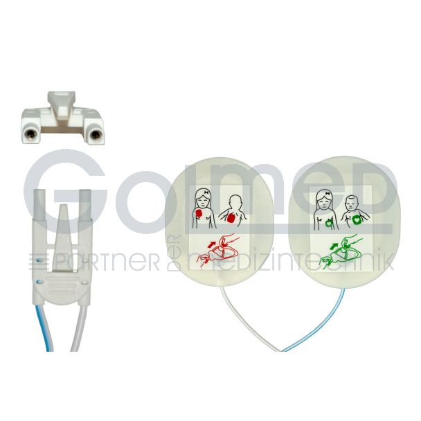 Multifunktionselektrode für Kinder, zu Zoll E-, M-, R-, X-Series, 5 Paar