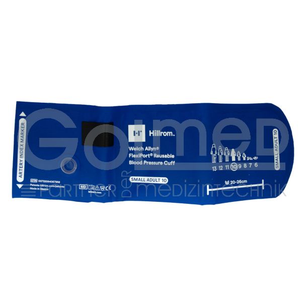 FlexiPort® Manschette 10, Erw. klein 20-26 cm, Orig. Welch Allyn