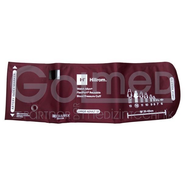 FlexiPort® Manschette 12, Erw. groß 32-43 cm, Orig. Welch Allyn