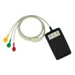 3-adr. LZ-EKG-Komplettkabel mit Druckknopf, zu Reynolds Lifecard CF