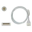 5-adr. EKG-Stammkabel mit VS-Stecksystem, zu Philips HP