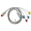 3-adr. EKG-Komplettkabel mit Klammern, zu Medical ECONET BM 3, BM 3+, Compact 5 Bild 2