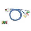 3-adr. OP-EKG-Patientenleitung mit Klammern, zu Philips HP (ARBO-VS)