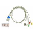 5-adr. EKG-Patientenleitung mit Klammern, zu GE Marquette (Multi-Link), 90 cm