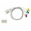 3-adr. EKG-Patientenleitung mit Klammern, zu Spacelabs TruLink, 90 cm
