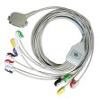 10-adr. EKG-Komplettkabel mit Klammern, zu Siemens etc. Bild 2