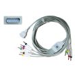 10-adr. EKG-Komplettkabel mit Bananenstecker, zu Bosch etc.