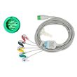 5-adr. EKG-Komplettkabel Economy mit Klammern, zu Mindray