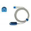 SpO2-Fingerclip-Sensor für Erw., zu Philips HP D-shaped 8pin, 300 cm