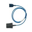SpO2-Silikon-Fingersensor für Erw., zu Nihon Kohden Sub-D 9pin, 150 cm Bild 2
