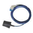 SpO2-Silikon-Fingersensor für Erw., zu Nihon Kohden 14pin, 300 cm Bild 2