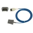 SpO2-Silikon-Fingersensor für Erw., zu GE Ohmeda TruSat, 300 cm