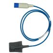 SpO2-Silikon-Fingersensor für Erw., zu Philips HP D-shaped 8pin, 110 cm Bild 2