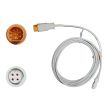 IBP-Adapterkabel für B.Braun-Transducer, zu Dräger Siemens Sirecust