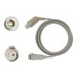 IBP-Adapterkabel für B.D.-Transducer, zu Mindray, Spacelabs & Zoll