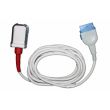 SpO2-Adapterkabel Orig. GE Corom./Marquette auf Masimo LNCS #2016, 300 cm Bild 2