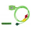3-adr. EKG-MonoLead-Kabel an MultiMed plus-Kabel, Orig. Dräger