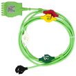 5-adr. EKG-MonoLead-Kabel an MultiMed plus-Kabel, Orig. Dräger Bild 4
