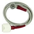 SpO2-Adapterkabel, GS Stemple (rainbow) auf Masimo M-LNCS #3375, 120 cm Bild 2